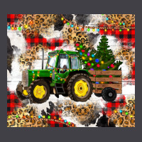 Christmas Farm Tractor Heavyweight Hoodie | Teevron