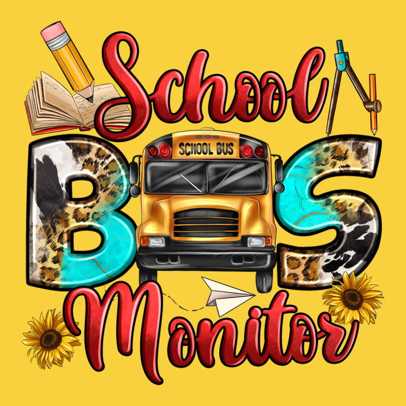 School Bus Monitor Premium Sweatshirt by texasbilliewilder | Teevron