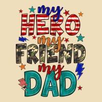 My Hero My Friend My Dad Premium Hoodie | Teevron