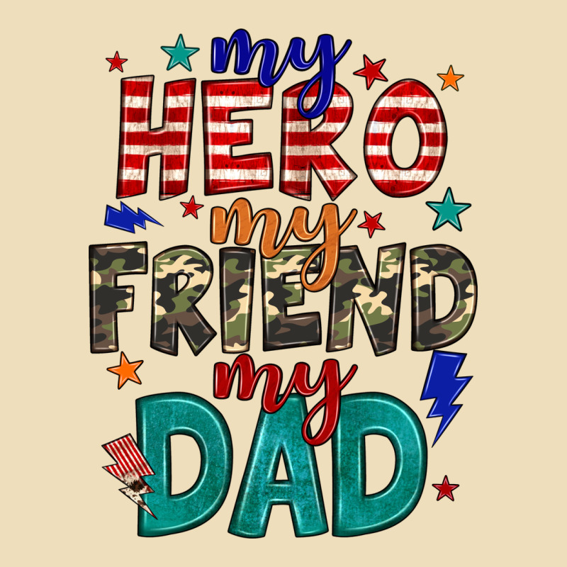 My Hero My Friend My Dad Premium Hoodie by JahusDesignShop | Teevron
