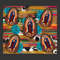 serape gemstone glitter cowhide lady of guadalupe | Teevron