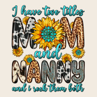 I Have Two Titles Mom And Nanny And I Rock Them Bo Premium Sweatshirt | Teevron