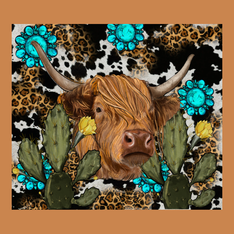 Western Cow Heavyweight Hoodie by RanaPortraitStore | Teevron