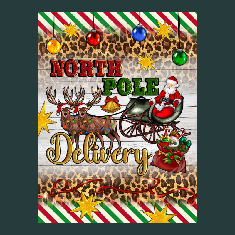 Christmas North Pole Delivery Premium Hoodie by Artiststas | Teevron