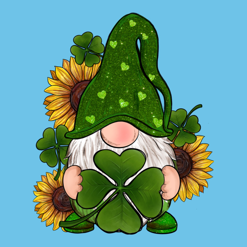 St Patricks Day Shamrock Gnomes  Sunflowers Premium Sweatshirt by RanaPortraitStore | Teevron
