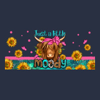 Just A Little Moody Long Haired Cow Urban Hoodie | Teevron