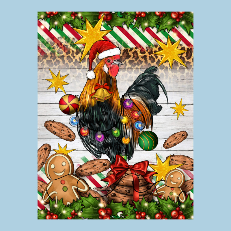 Christmas Rooster Premium Hoodie by Artiststas | Teevron