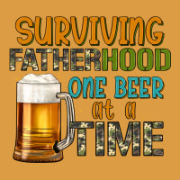 Surviving Fatherhood One Beer At A  Time Urban Heavy Tee | Teevron
