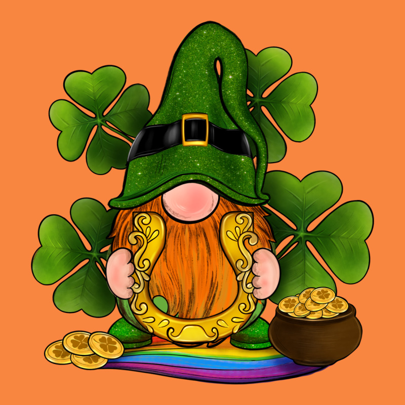 St Patricks Day Gnomes Shamrock Gold Horseshoes Rainbow Premium Sweatshirt by RanaPortraitStore | Teevron