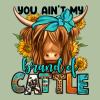 You Ain't My Brand Of Cattle Longhaired Cow Urban Hoodie | Teevron