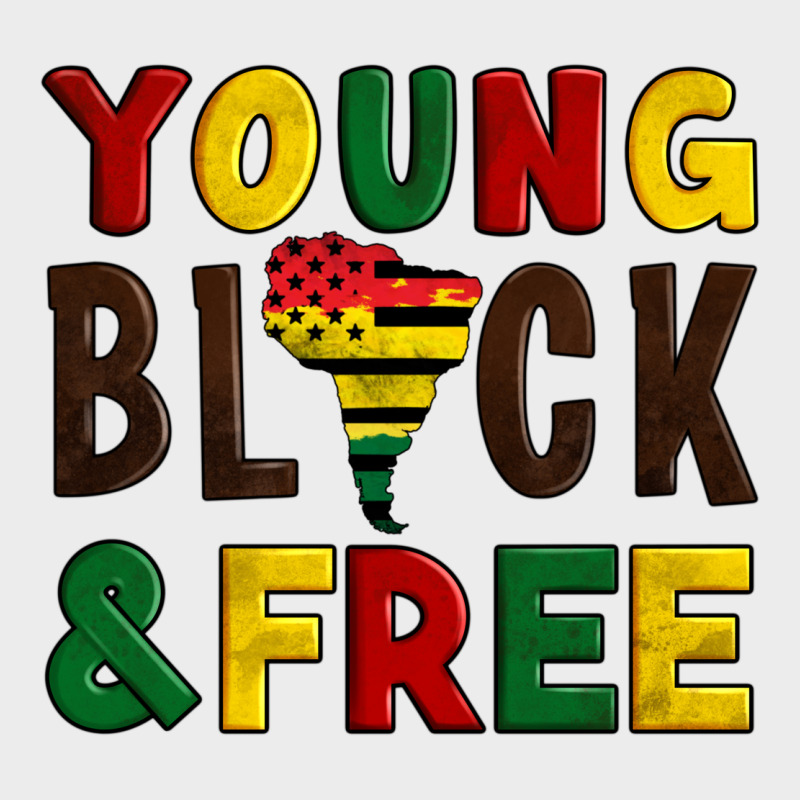Young Black And Free Urban Hoodie by Artiststas | Teevron