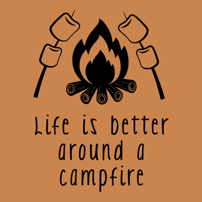 Life Is Better Around A Campfire Heavyweight Hoodie by Unal Design | Teevron
