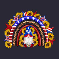 American Flag Gnomes Sunflowers Rainbow Vintage Tee | Teevron