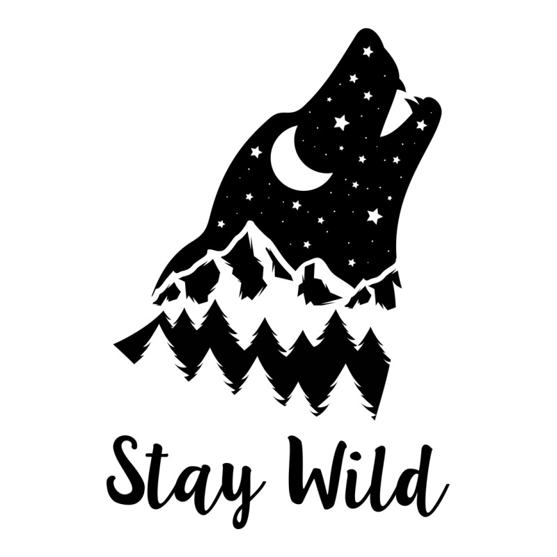 Stay Wild Heavyweight Hoodie by Unal Design | Teevron
