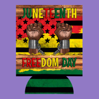 Juneteenth Freedom Day 12 Oz Can Cooler (regular) 2 Urban Hoodie | Teevron
