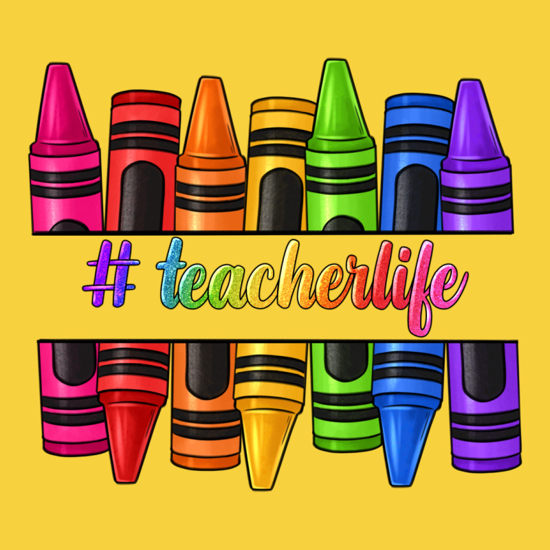 Teacher Life Crayons Premium Sweatshirt by texasbilliewilder | Teevron