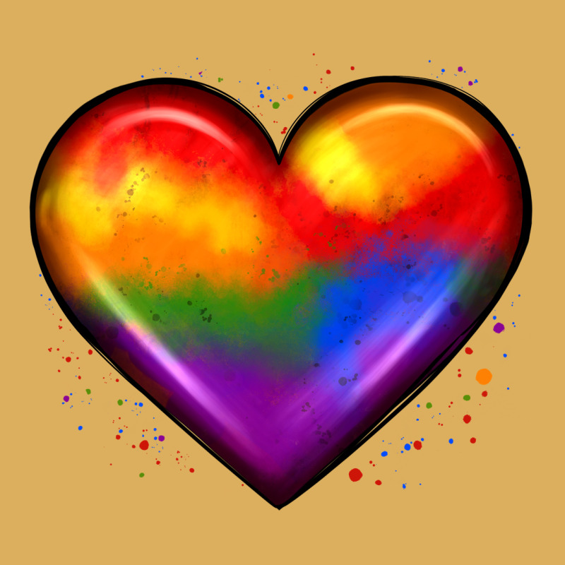 Pride Heart Premium Hoodie by JahusDesignShop | Teevron