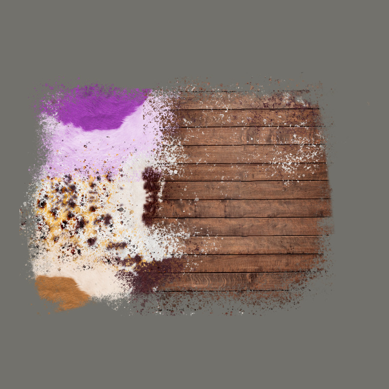Wood Cowhide Pattern Premium Hoodie by Bettercallsaul | Teevron