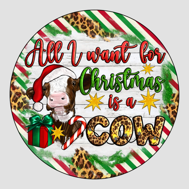 Christmas All I Want For Christmas Is A Cow Premium Hoodie by Artiststas | Teevron