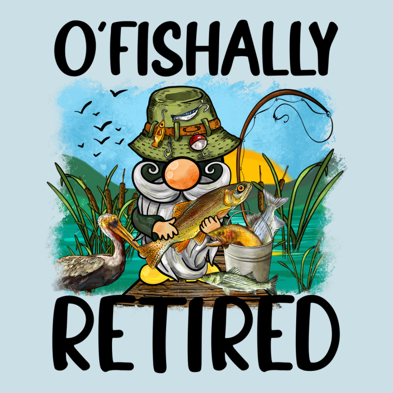 O' Fishally Retired Ladies Tee by BarkalooDesign | Teevron