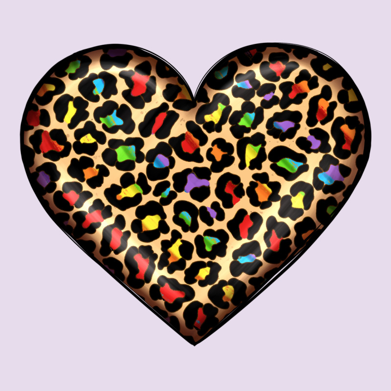 Pride Leopard Heart Premium Hoodie by JahusDesignShop | Teevron