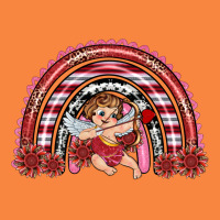 Valentine's Day Cupid Rainbow Premium Sweatshirt | Teevron