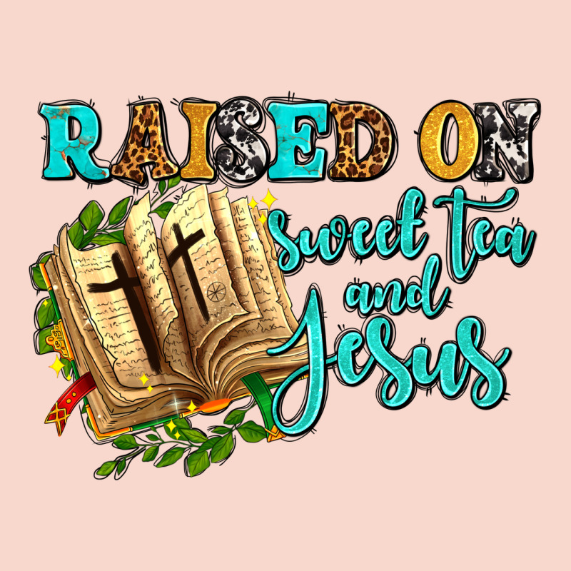 Raised On Sweet Tea And Jesus Urban Hoodie by AdoDesignShop | Teevron