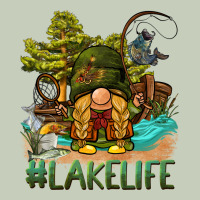 Lake Life Gnome Ladies Tee | Teevron