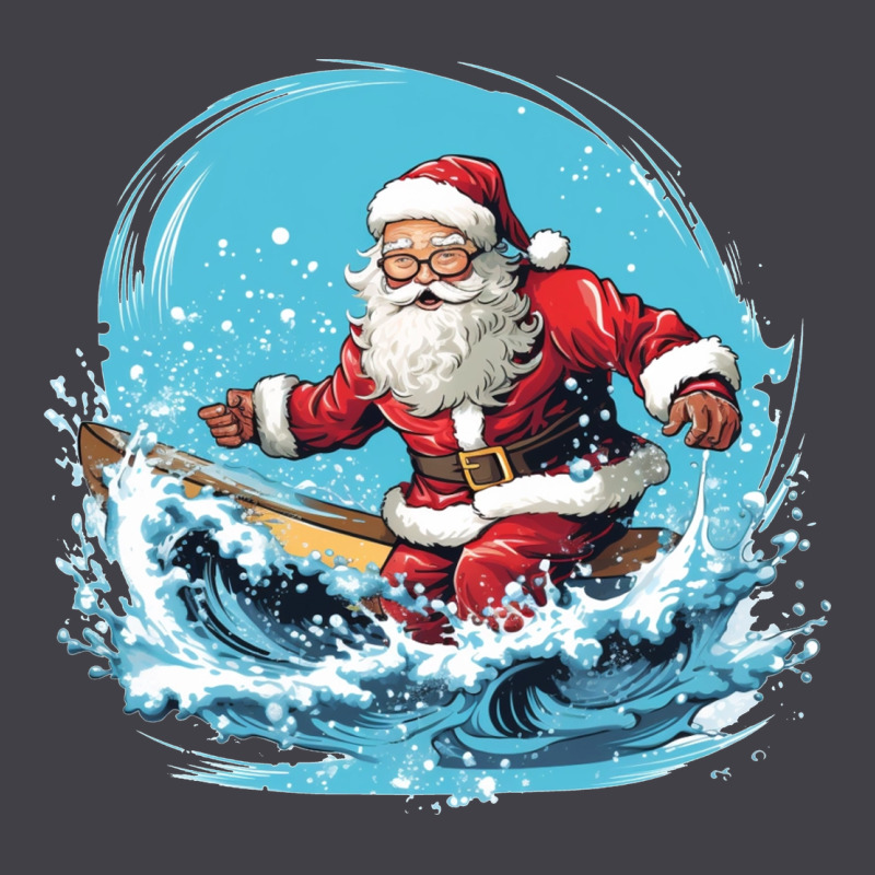 Happy Santa Heavyweight Hoodie by Unal Design | Teevron