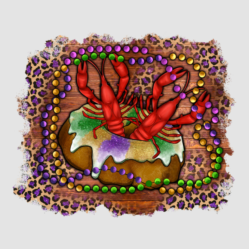 Mardi Gras King Cake Crawfish Premium Sweatshirt by RanaPortraitStore | Teevron