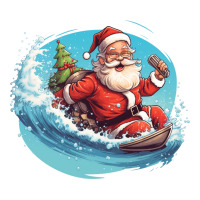 surf happy santa | Teevron