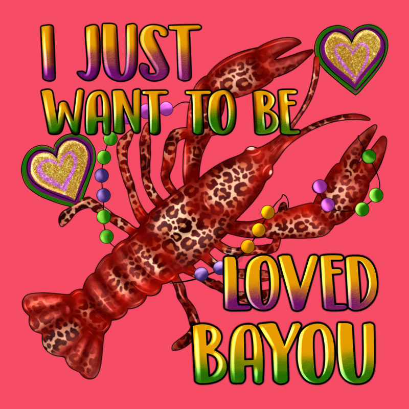 Mardi Gras I Just Want To Be Loved Bayou Crawfish Premium Sweatshirt by RanaPortraitStore | Teevron