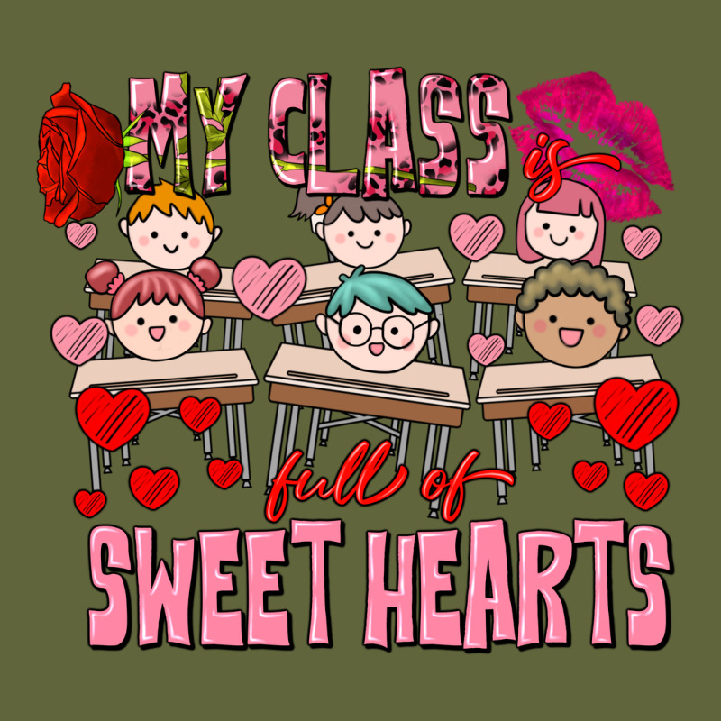 Valentine's Day My Class Is Full Of Sweet Hearts Classic Tee by FaDigitalArtStudio | Teevron