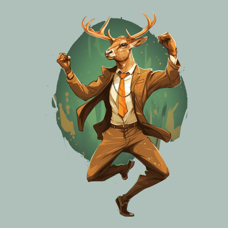 Happy Deer Heavyweight Hoodie by Unal Design | Teevron
