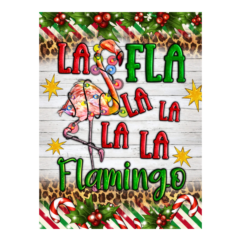 Christmas Fla La La La La La Flamingo Air Freshener Premium Hoodie by Artiststas | Teevron