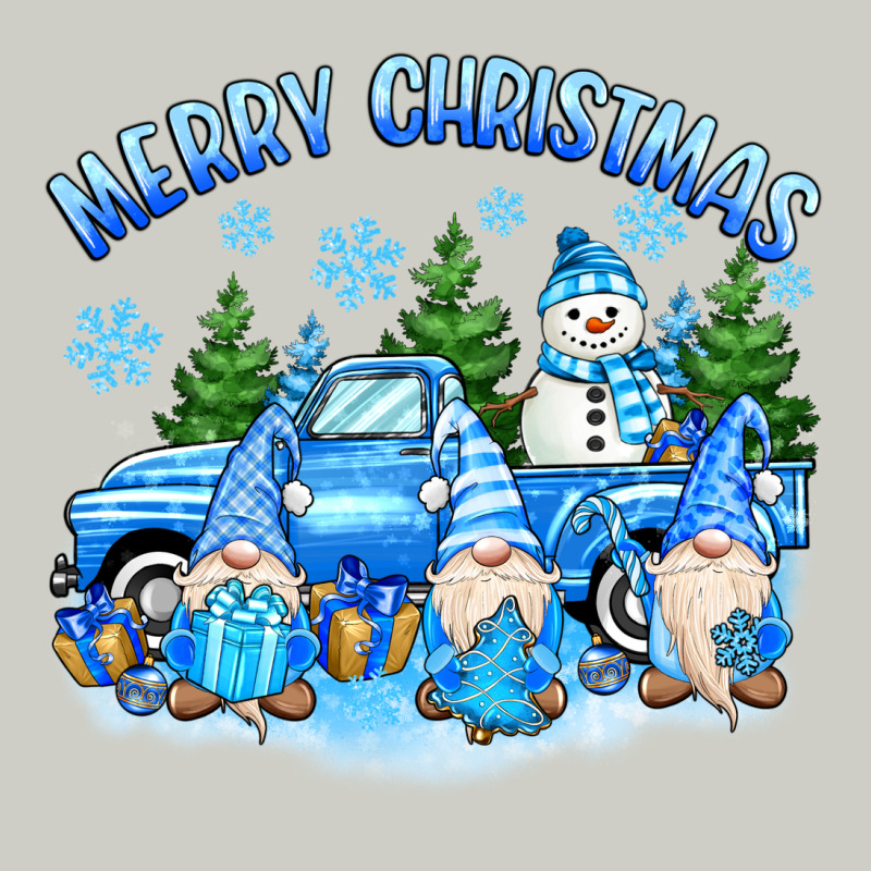 Merry Christmas Snowman Gnomes Truck Heavyweight Hoodie by MaliasSmallBusiness | Teevron