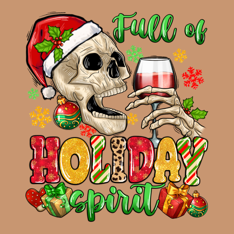 Full Of Holiday Spirit Heavyweight Hoodie by MaliasSmallBusiness | Teevron