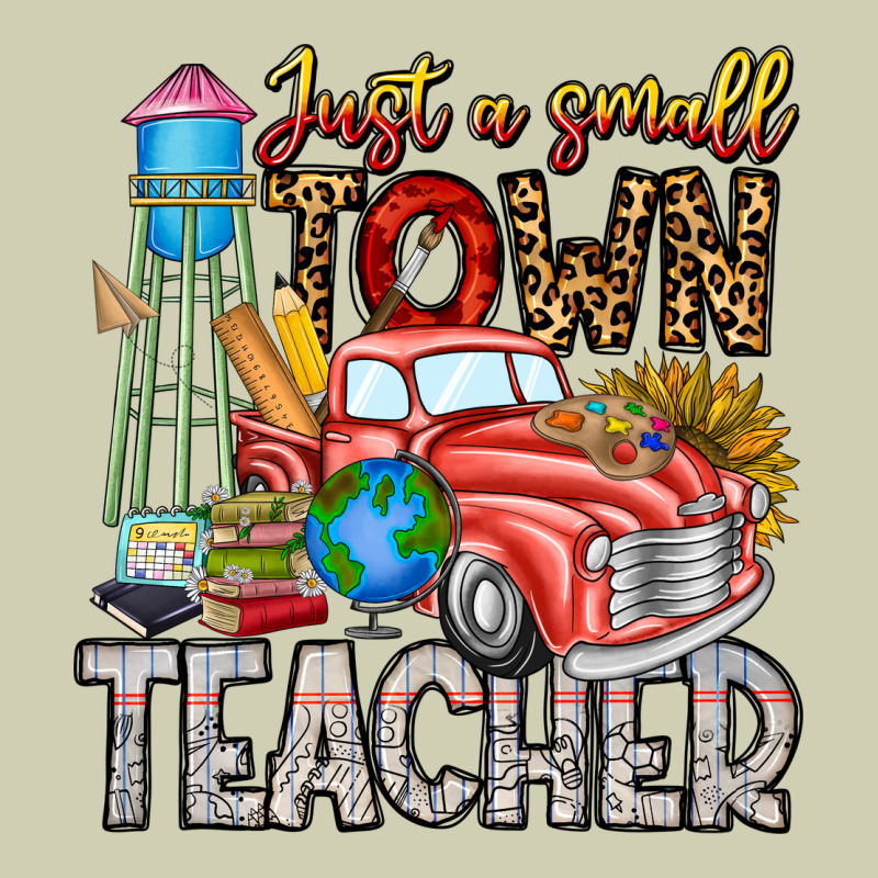 Just A Small Town Teacher Heavy Core Tee by CowhideDigitalArt | Teevron