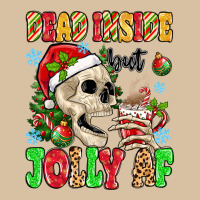 Dead Inside But Jolly Af Heavyweight Hoodie | Teevron