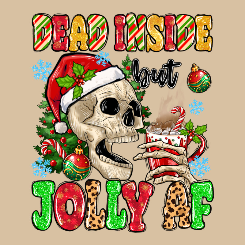 Dead Inside But Jolly Af Heavyweight Hoodie by MaliasSmallBusiness | Teevron