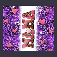 Purple Leopard Pink Mama Hearts Vintage Hoodie | Teevron