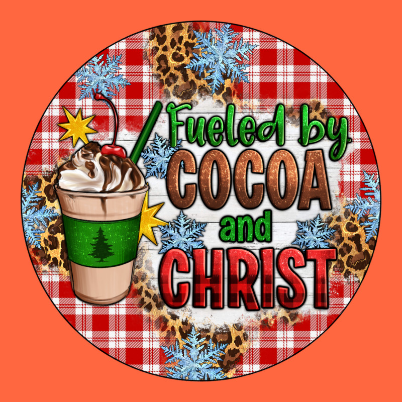 Christmas Fueled By Cocoa And Christ Ornament Premium Hoodie by Artiststas | Teevron