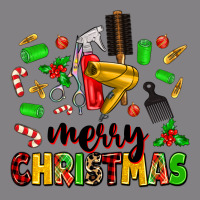 Merry Christmas Hair Heavyweight Hoodie | Teevron