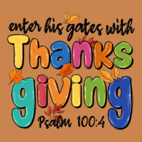 Enter His Gates With Thanksgiving Psalm 100 4 Heavyweight Hoodie | Teevron