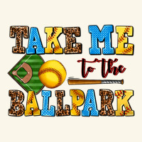 Take Me To The Ballpark Softball Premium Hoodie | Teevron