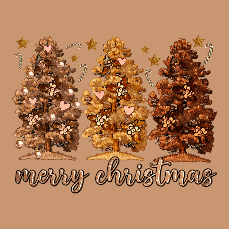 Melanin Christmas Trees Heavyweight Hoodie by MaliasSmallBusiness | Teevron