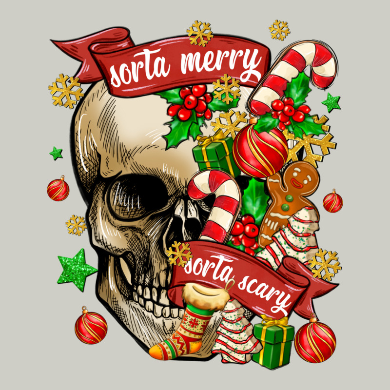Sorta Merry Sorta Scary Heavyweight Hoodie by MaliasSmallBusiness | Teevron
