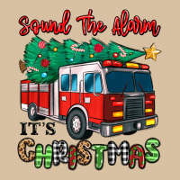 Sound The Alarm Its Christmas Fire Truck Heavyweight Hoodie | Teevron