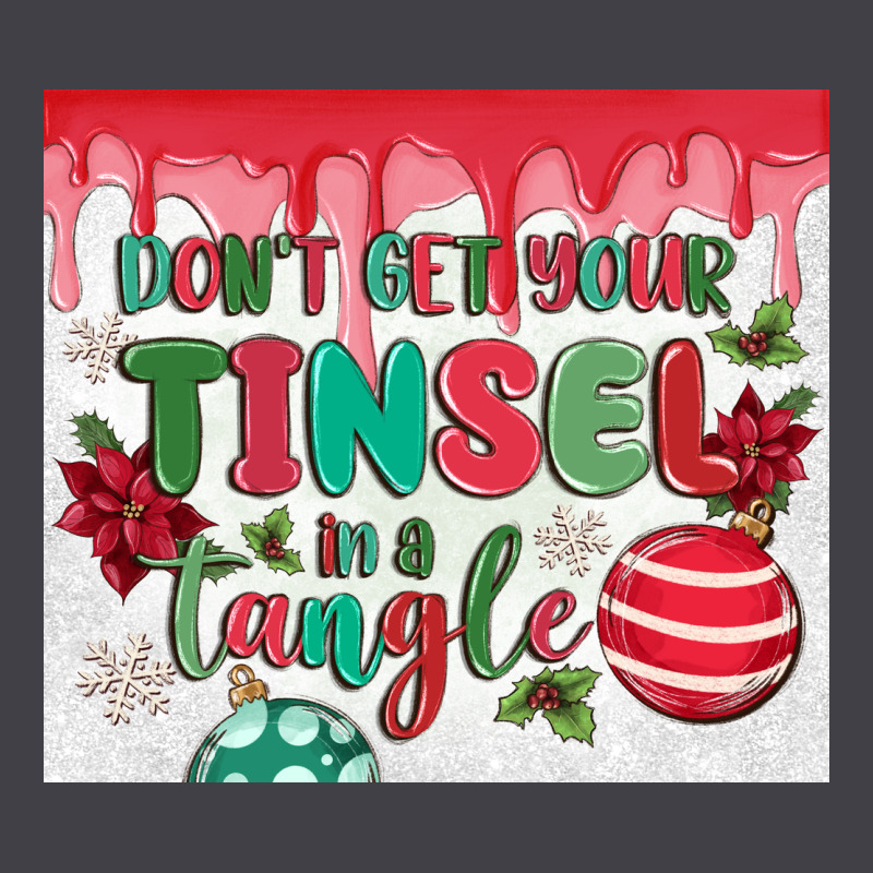 Don't Get Your Tinsel In A Tangle Heavyweight Hoodie by MaliasSmallBusiness | Teevron
