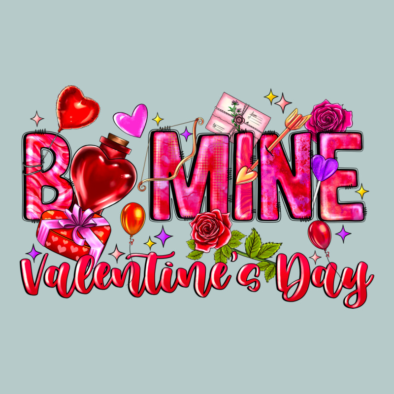 Be Mine Valentines Day Heavy Core Tee by CowhideDigitalArt | Teevron